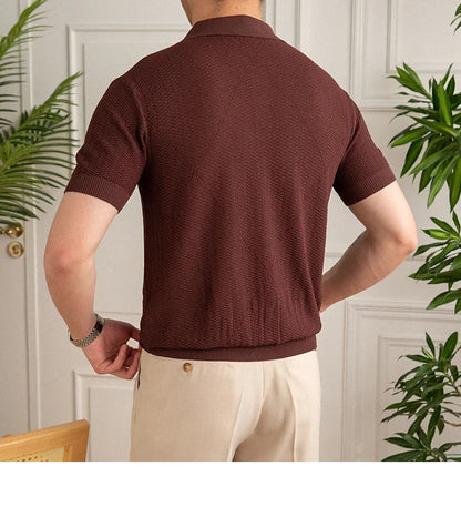 Casual men's polo t-shirt