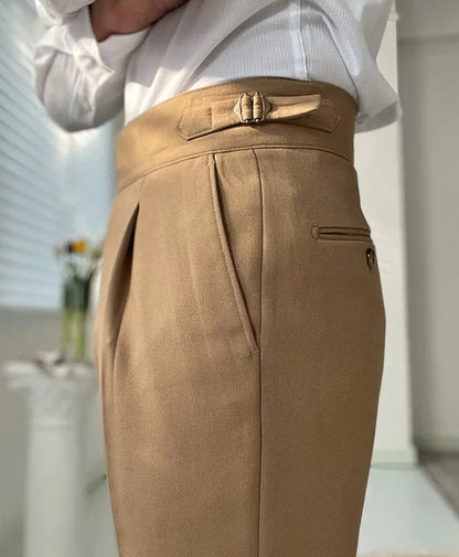 High waist gentleman trousers