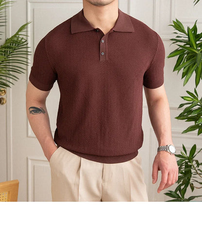 Casual men's polo t-shirt