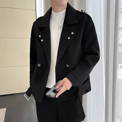 Motor wool jacket