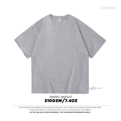 T-shirt oversize décontracté en coton YML