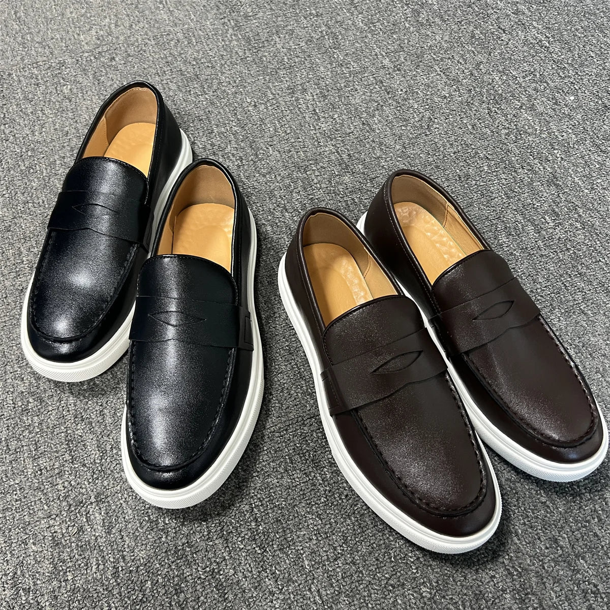 Casual slip loafers