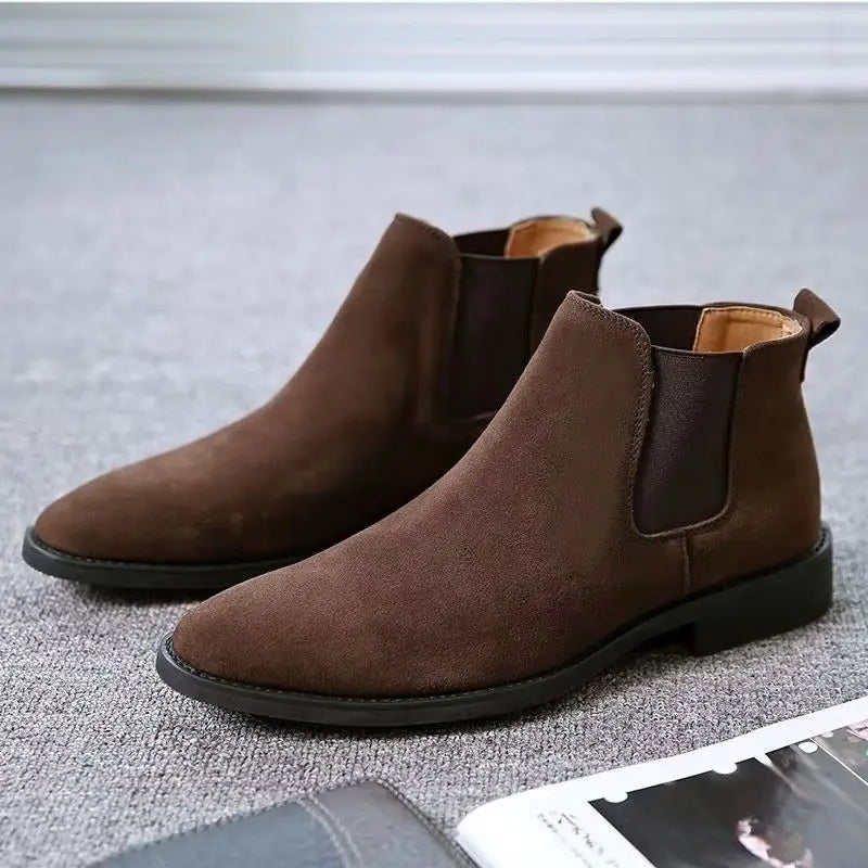 Retro chelsea boots