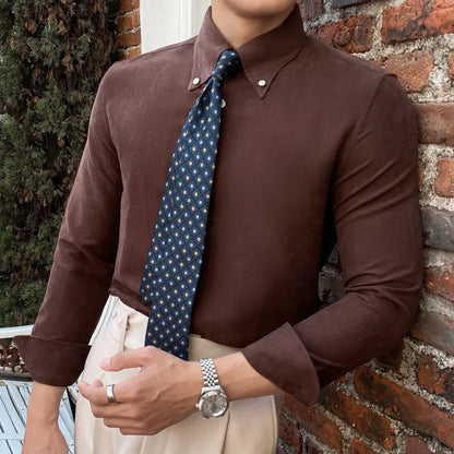 Business outfit style long sleeve shirt