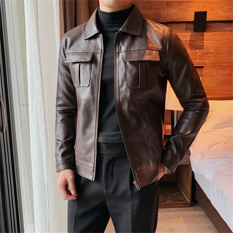 ECO leather jacket