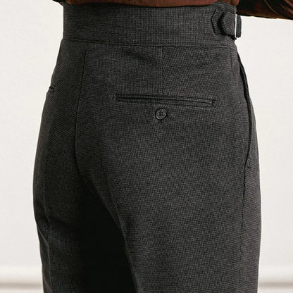 Office high waist gentleman trousers