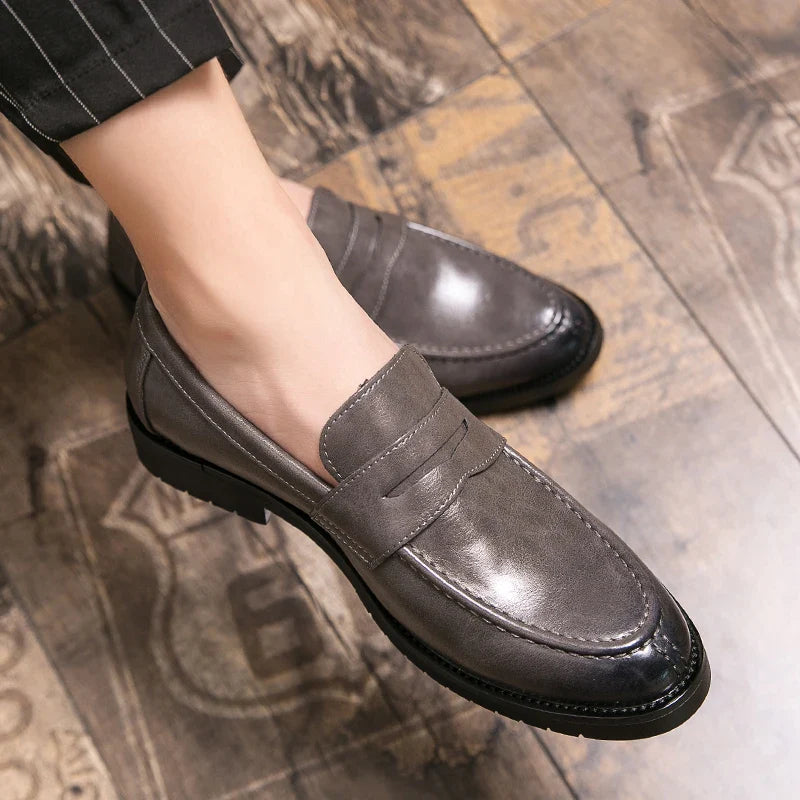 British casual loafers