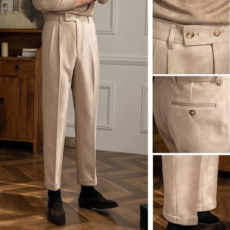 Italy High Waist Trousers