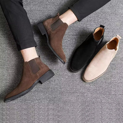 Retro chelsea boots