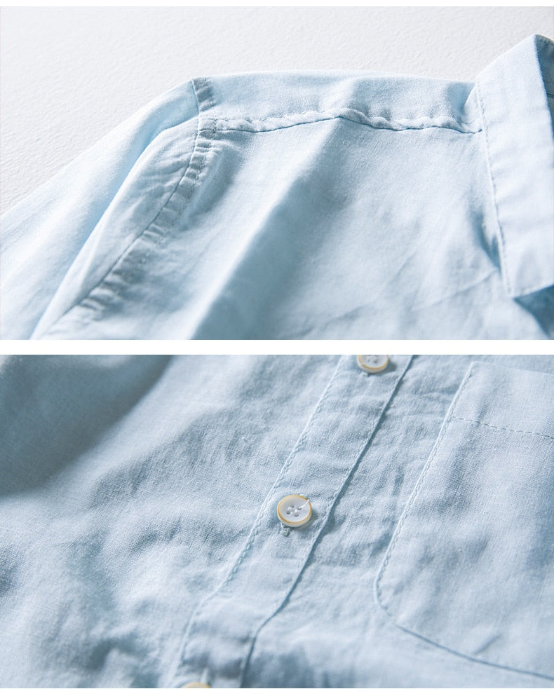 Japan Design Linen Shirt