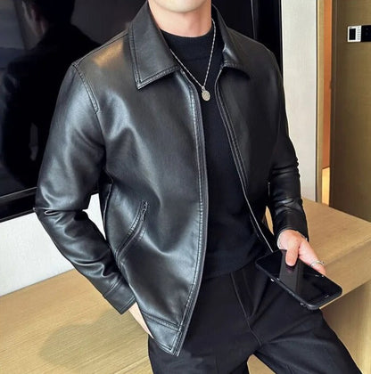 MOTO black leather jacket