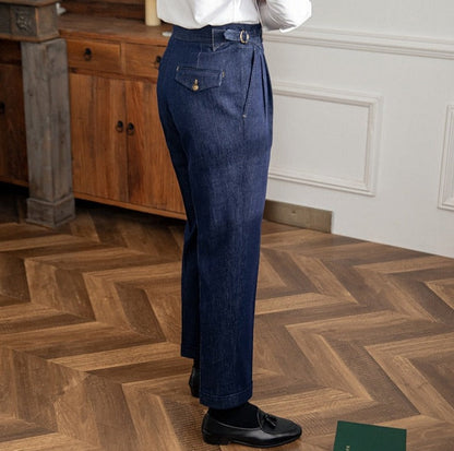 Italian Blue Trousers