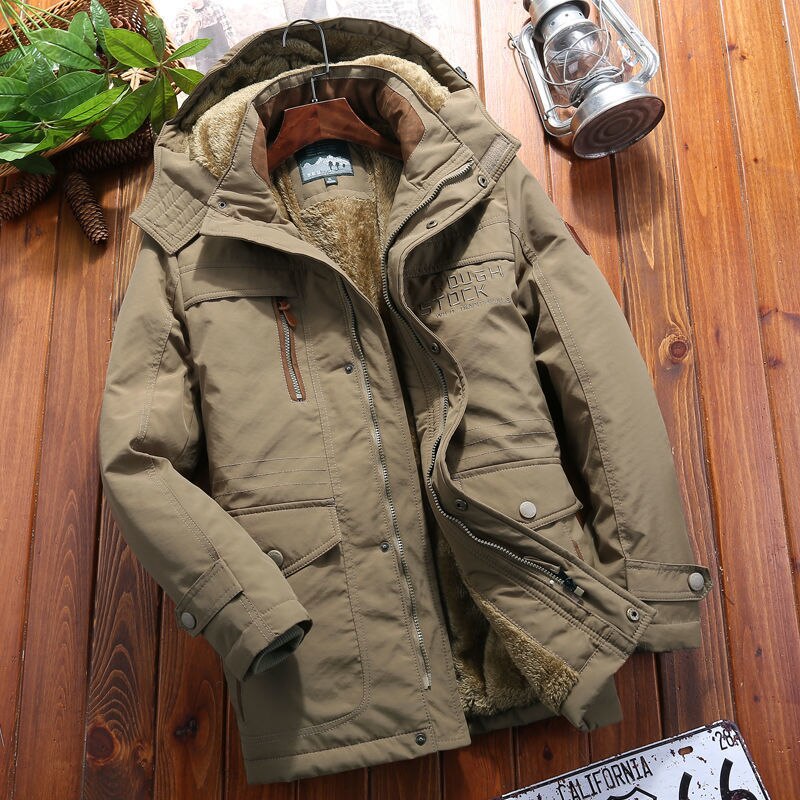 Antonios WindBreaker Hooded Jacket Men