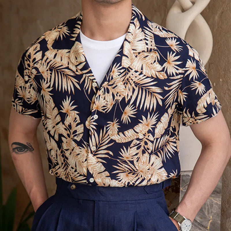 Vintage hawaiian flower shirt