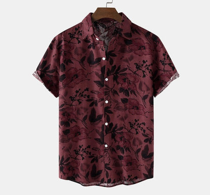 Chemise hawaïenne fleurie  YML pour hommes