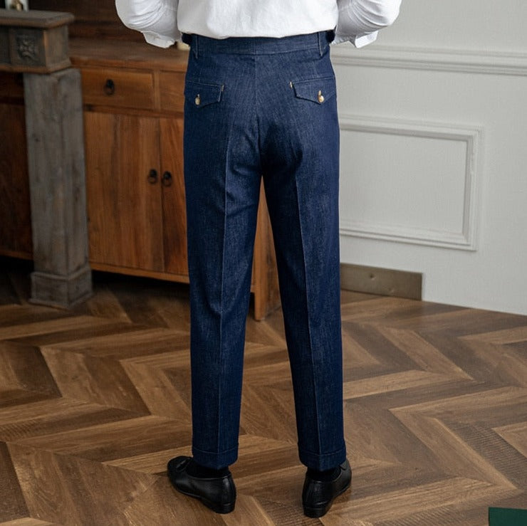 Italian Blue Trousers