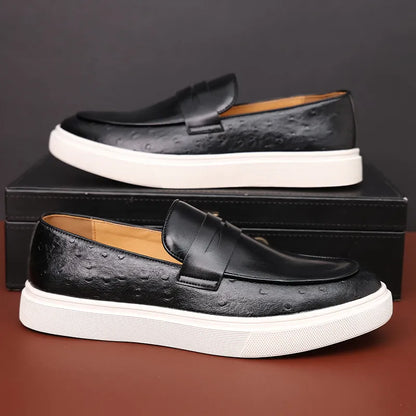 British style casual loafers