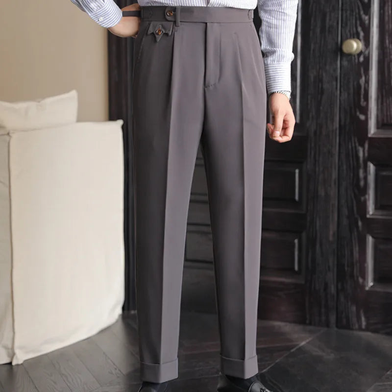 British outfit elegant trousers