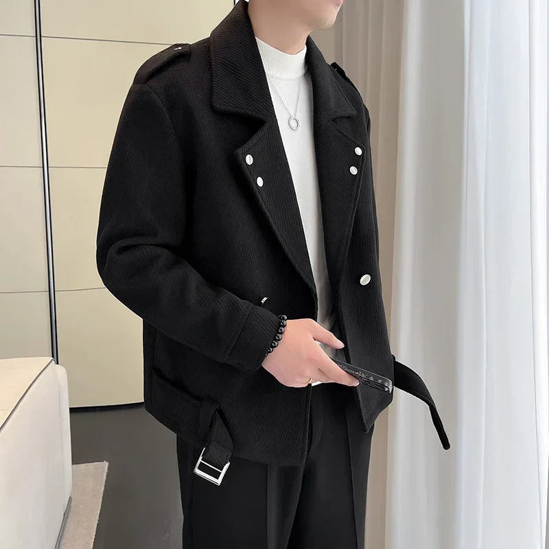 Motor wool jacket