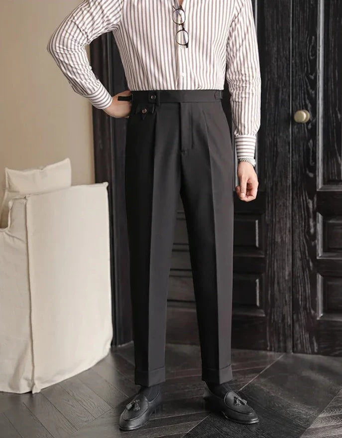 British outfit elegant trousers