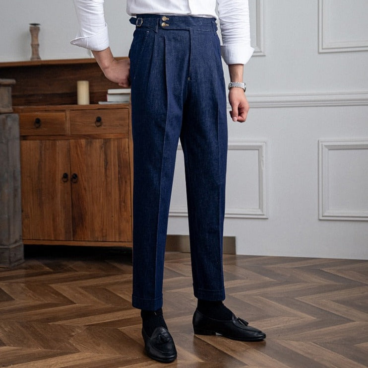 Italian Blue Trousers