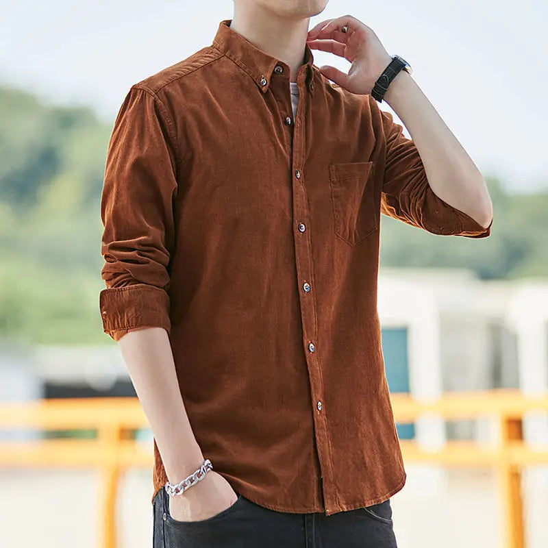 Summer loose style long-sleeve shirt