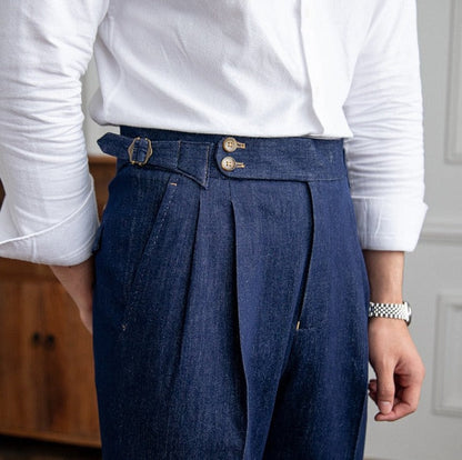 Italian Blue Trousers