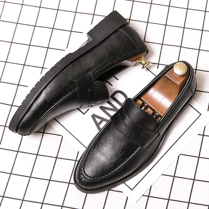 British casual loafers