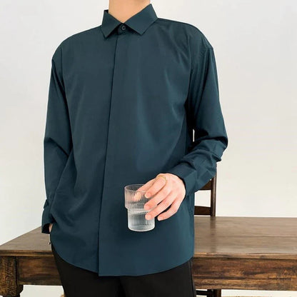 Business loose long-sleeve shirt