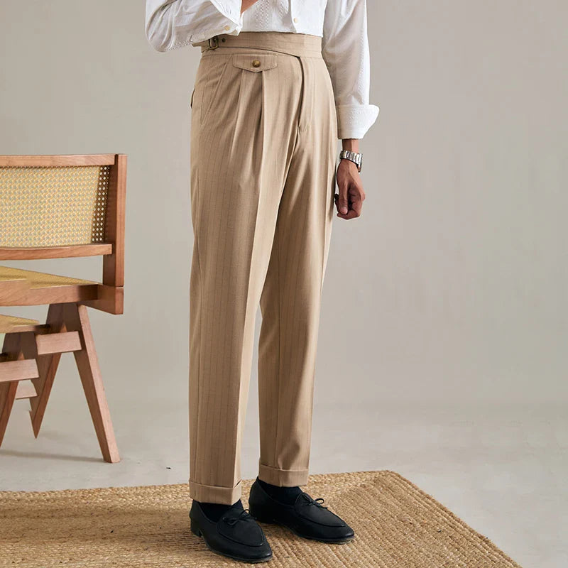 Office outfit high waist trousers