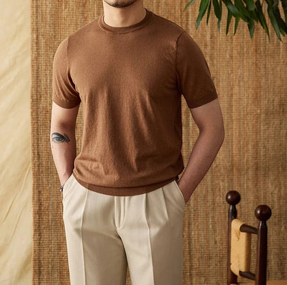 Luxury o-neck collar summer t-shirt