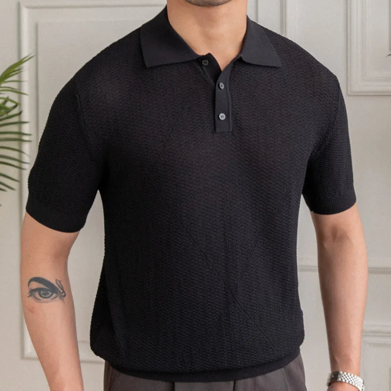 Casual men's polo t-shirt