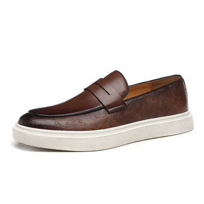 British style casual loafers