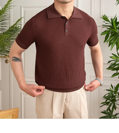 Casual men's polo t-shirt