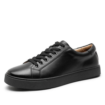 Chaussures noires en cuir véritable YML