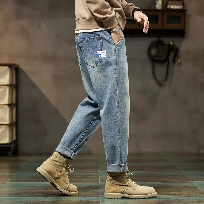 Jeans amples de streetwear