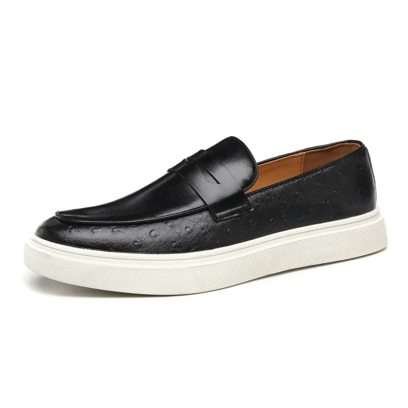 British style casual loafers