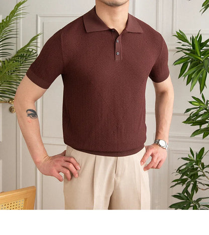 Casual men's polo t-shirt