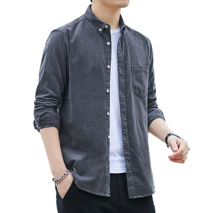 Summer loose style long-sleeve shirt