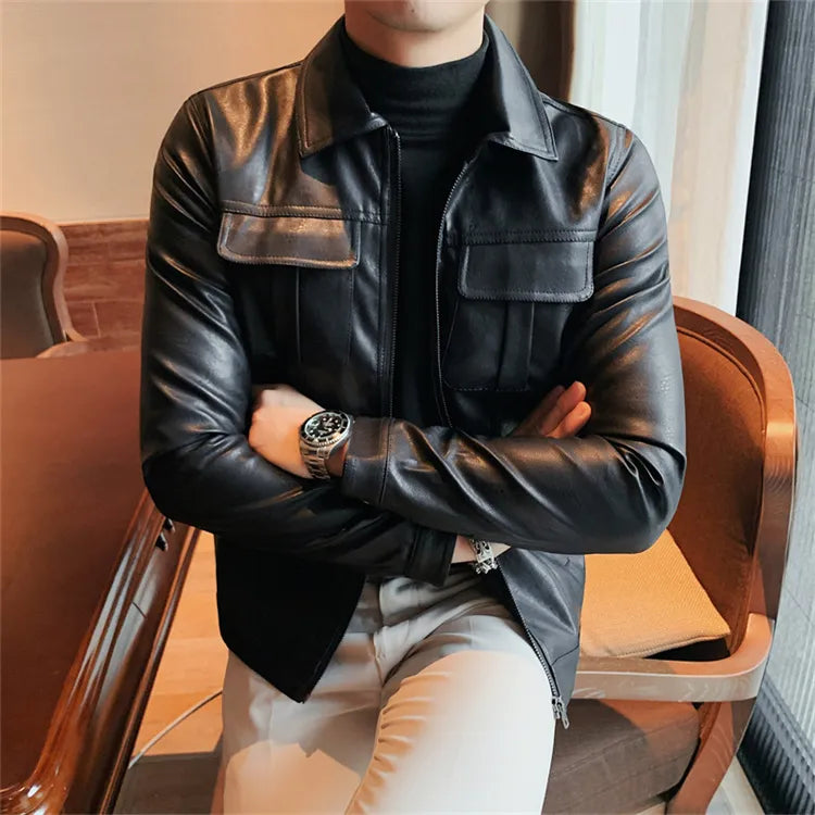 ECO leather jacket