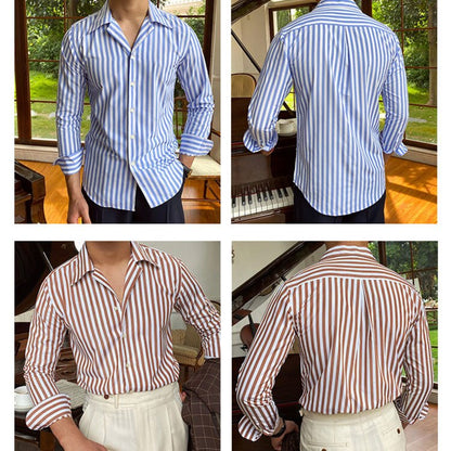 Office Formal Striped Shirt