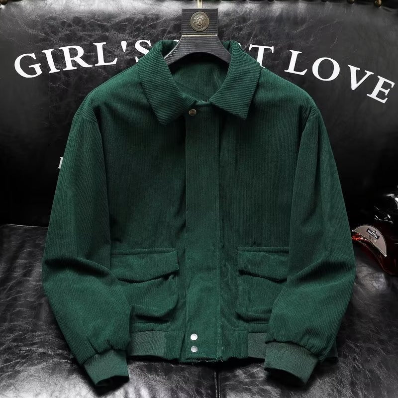 Corduroy casual jacket