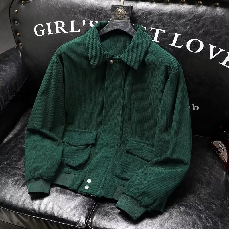 Corduroy casual jacket