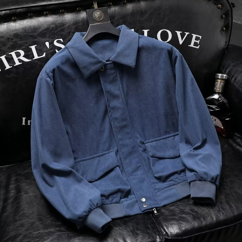 Corduroy casual jacket