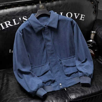 Corduroy casual jacket