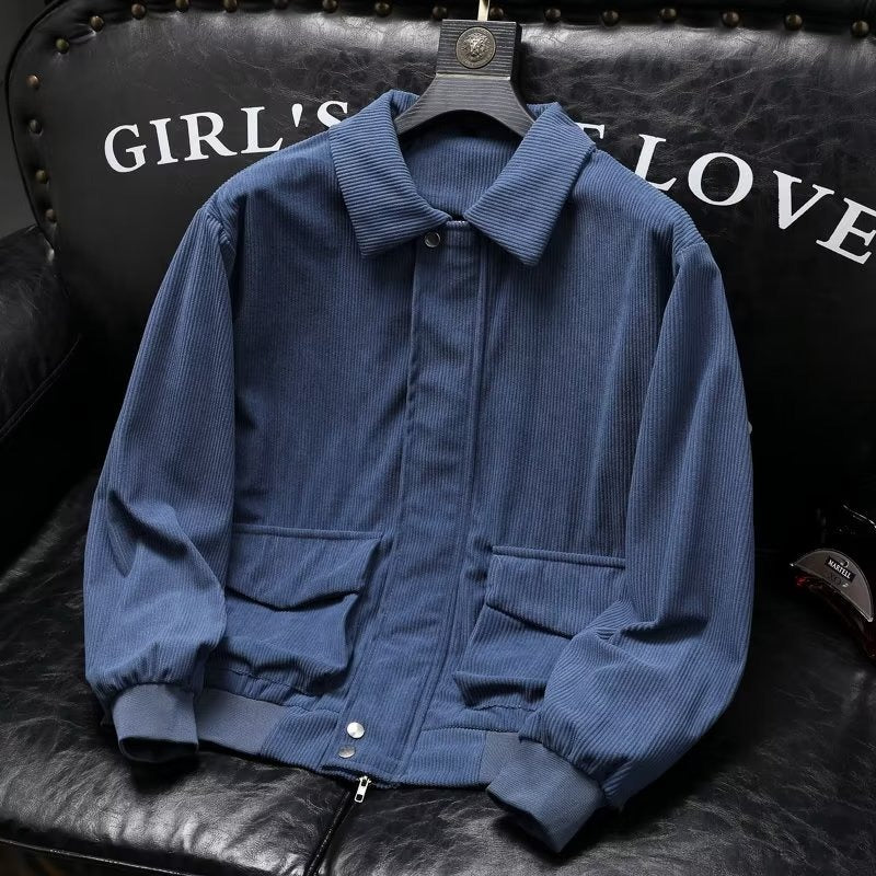 Corduroy casual jacket