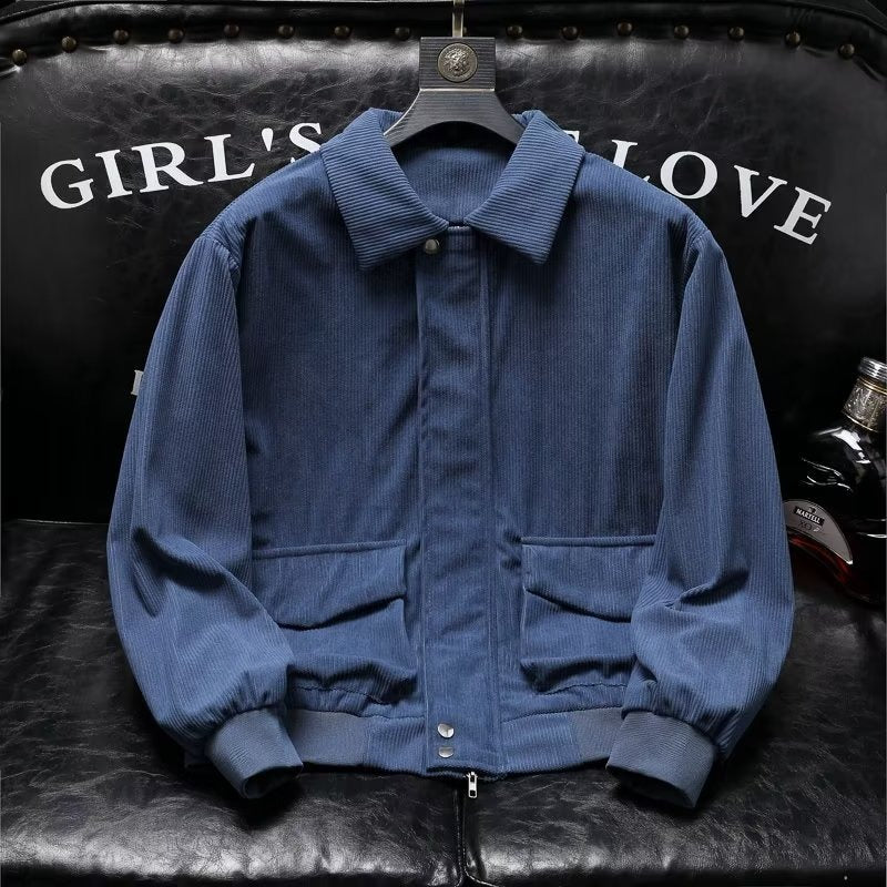 Corduroy casual jacket