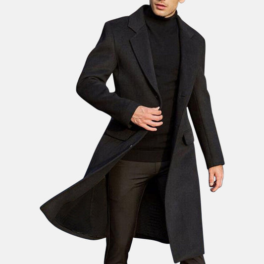 Manteau extra long pour homme YML