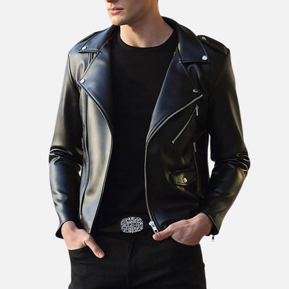 Veste en cuir pour moto YML