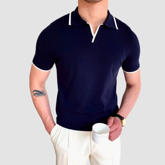 Dune Cotton Polo T-Shirt